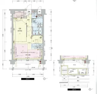 プレサンス京大前【1階】の間取り