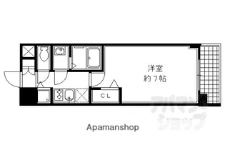 プレサンス京都天使突抜奏【403w号室】の間取り
