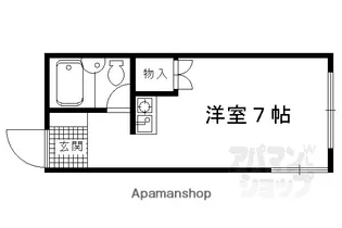 東山女子ハイツ【302号室】の間取り