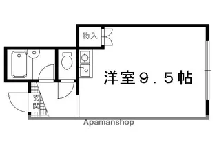 東山女子ハイツ【203号室】の間取り