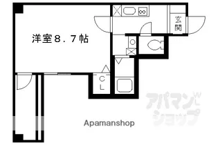VISCARIA光樹【1003号室】の間取り