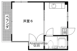 フィルビテッツァ高野【2階】の間取り