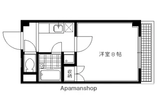 グリーンシティー【102号室】の間取り