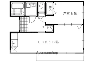 マンション佐脇【101号室】の間取り