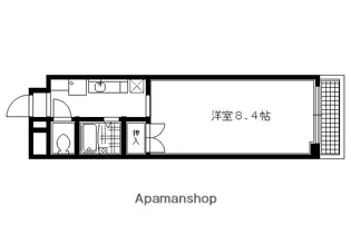 グランデ36【405号室】の間取り