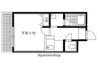 アビーロード北白川【402号室】の間取り
