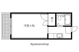 ハイツ芙蓉【301号室】の間取り