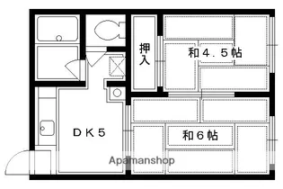 スタティックハイツキタ【102号室】の間取り