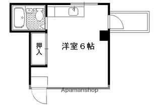 岩倉中大鷺町マンション【208号室】の間取り