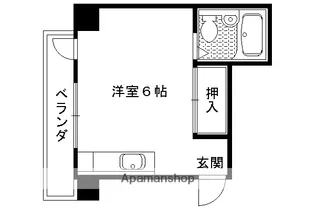 岩倉中大鷺町マンション【404号室】の間取り