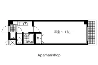 アヴェニール【210号室】の間取り