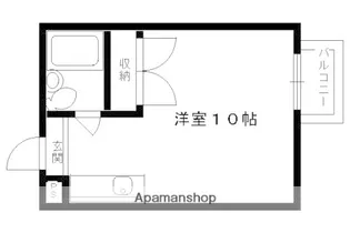 クリークマンション【4階】の間取り