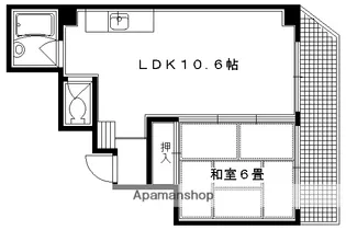 マウンテンリップ【502号室】の間取り