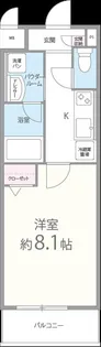 コンセールロワン【3階】の間取り
