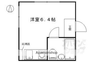 垣嵜ビル【403号室】の間取り