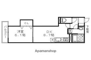 メゾンルノアール【2階】の間取り