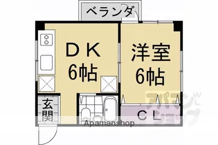 メゾンドペペ【4A号室】の間取り