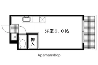 アヴェニール佐藤【303号室】の間取り