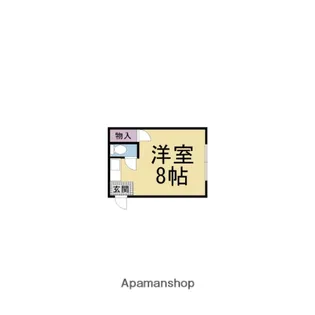 コーポ乾隆【303号室】の間取り