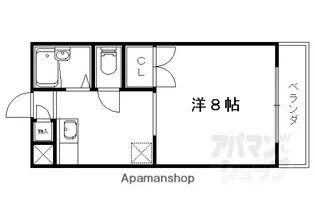 ルピナス321【105号室】の間取り