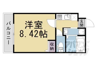 RILASSA APM【302号室】の間取り