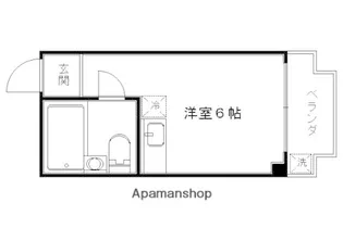 今出川キャンパス【304号室】の間取り