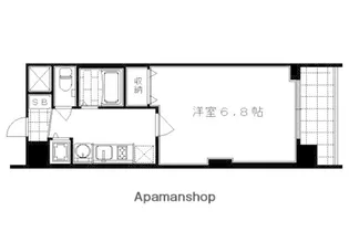 プレサンス二条城北聚楽【5階】の間取り