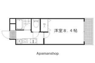 京都府京都市上京区笹屋4丁目【マンション】の間取り