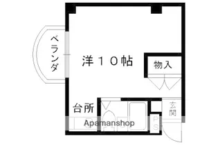 クラブハイツ【202号室】の間取り