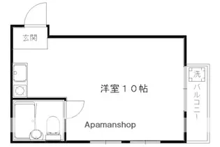 京都府京都市上京区裏風呂町【マンション】の間取り