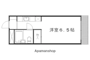 ロイヤルパレス河合【306号室】の間取り