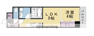 クリスタルガーデン【302号室】の間取り