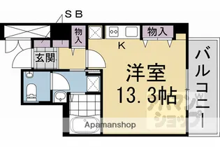 さくら西陣【902号室】の間取り