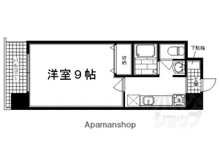 ハウスセゾン御所南【505号室】の間取り