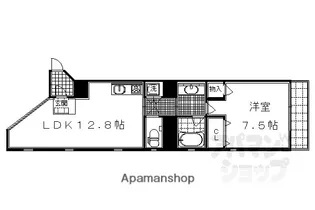 シュワルベ【704号室】の間取り