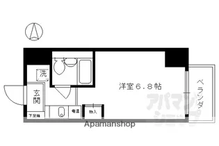 プラネシア京都【501号室】の間取り