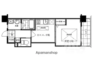 SーFORT二条城前【1303号室】の間取り