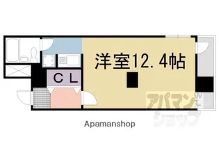 珠光ビル三条【401号室】の間取り