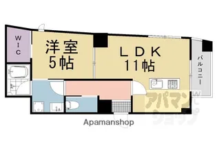 HALE LUANA東山【302号室】の間取り
