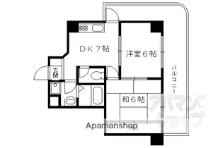 セノータ【701号室】の間取り