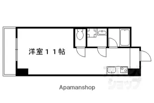 HEIGHTS KYOGOSYO【306号室】の間取り