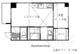 プラネシア東山三条【5階】の間取り