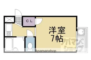 アトレ堺町【105号室】の間取り