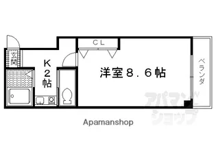TAISEI都【105号室】の間取り