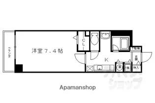 AKATSUKIII【5階】の間取り