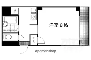 丸共ビル【305号室】の間取り