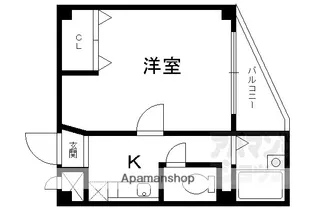 スペシャリー丸太町【401号室】の間取り