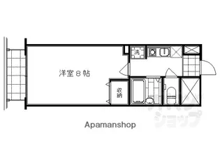 セレッソコート京都御所西【405号室】の間取り