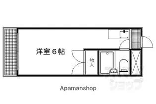 ヴィラ藤【401号室】の間取り