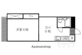 ヴィラエスポワール【207号室】の間取り